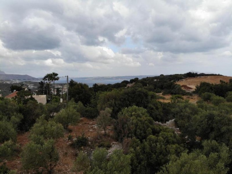Agios Vasilis Kreta, Agios Vasilis: Erstklassiges Baugrundstück zum Verkauf mit Meer- und Bergblick Grundstück kaufen